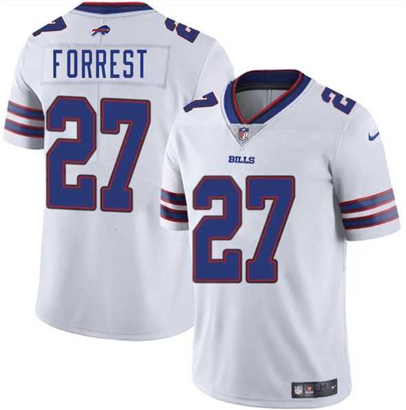 Men & Women & Youth Buffalo Bills #27 Darrick Forrest White 2025 Vapor Untouchable Limited Stitched Jersey->buffalo bills->NFL Jersey